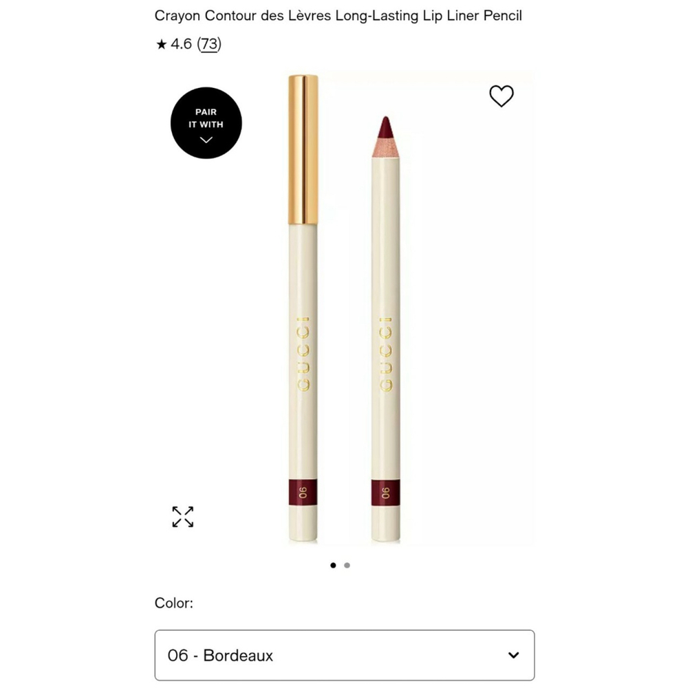 Gucci Lip Liners Bordeaux-6 Full Size Boxed